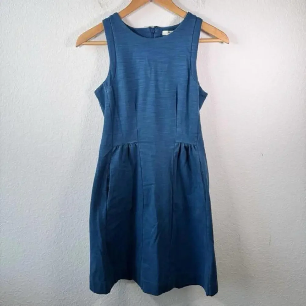 Madewell Teal Sleeveless A Line Dress Size XS‎